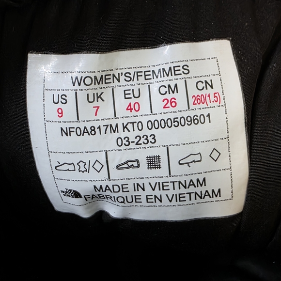 NEW The North face Halseigh ThermoBall Lace Waterproof Boots - Picture 7 of 7